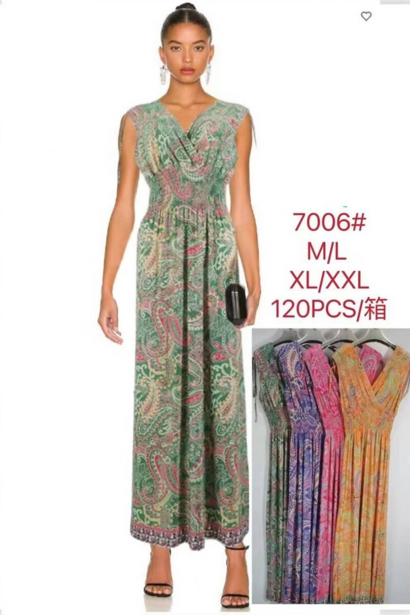 Sukienki damskie Roz M/L-XL/2XL, Mix Kolor Paczka 12 szt 1